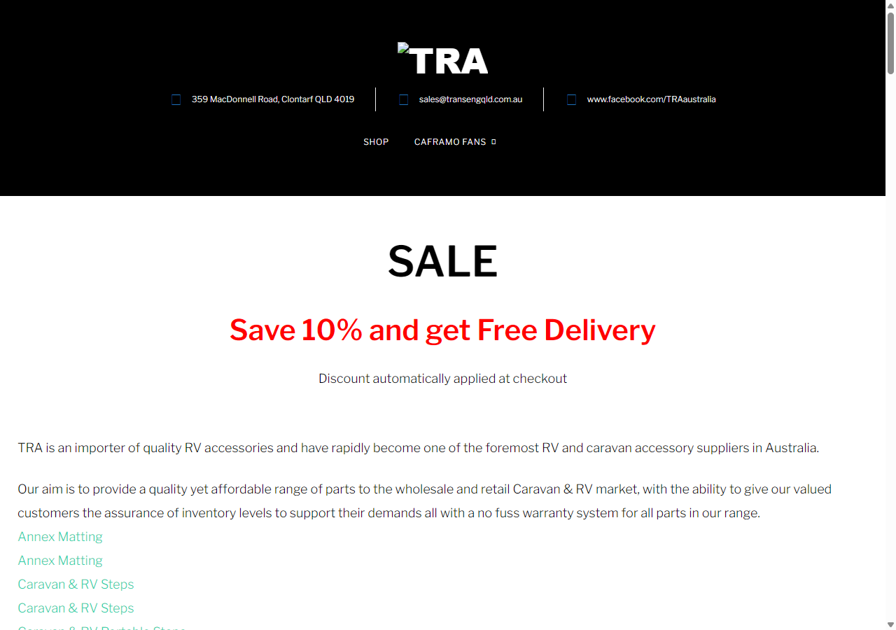 Ecommerce Agency Melbourne 17 Smashed Avo TRA Australia website before redesign showing sparse navigation and login-gated pricing